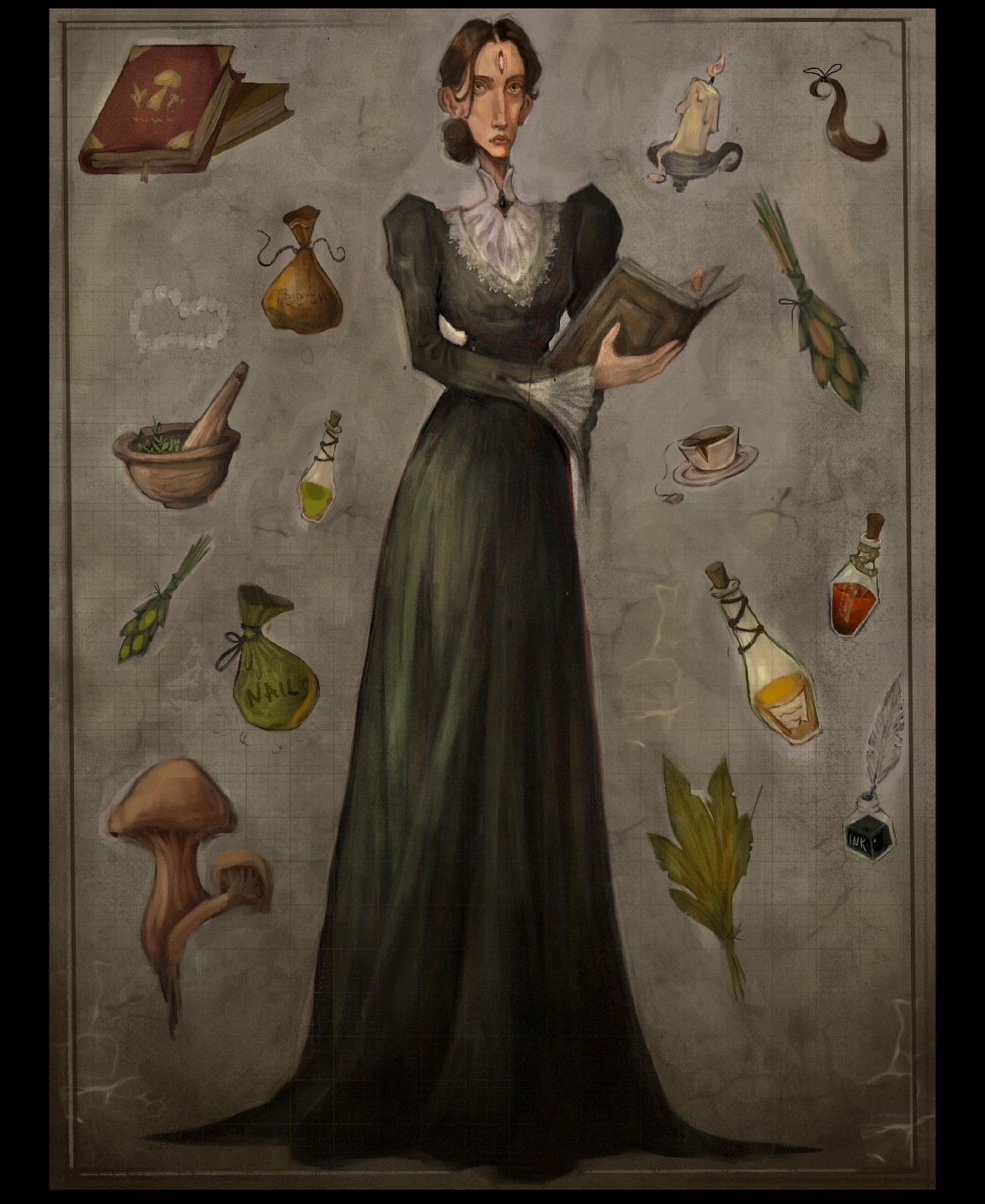 Vampire: The Masquerade Character Commission