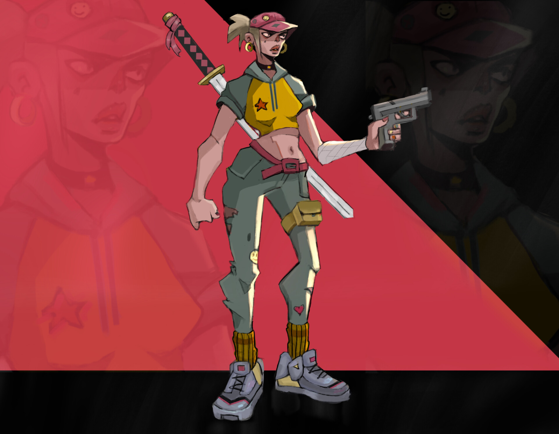 Valorant-Inspired Character Study